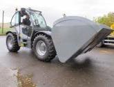 3.5 ton Hi-Tip Bucket with recessed undercarriage for Kramer KT557